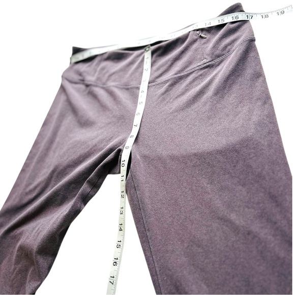 Calia by Carrie Underwood Essential 7/8 Leggings in Heather Violet Storm - Picture 7 of 10